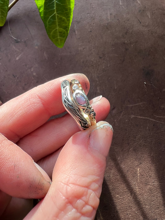 Stjärnrubinring set 1