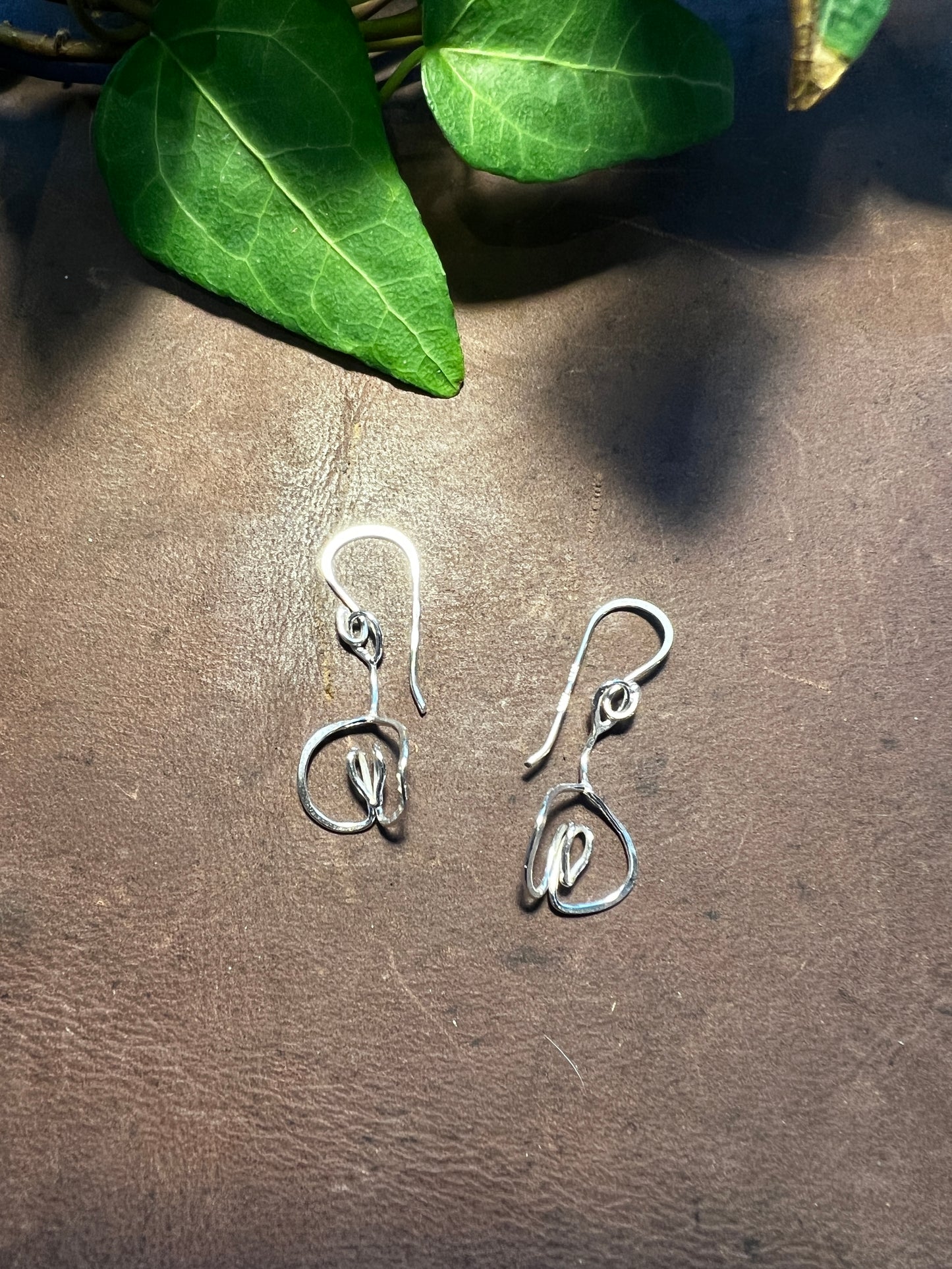 Månadsblommorna Januari Örhängen