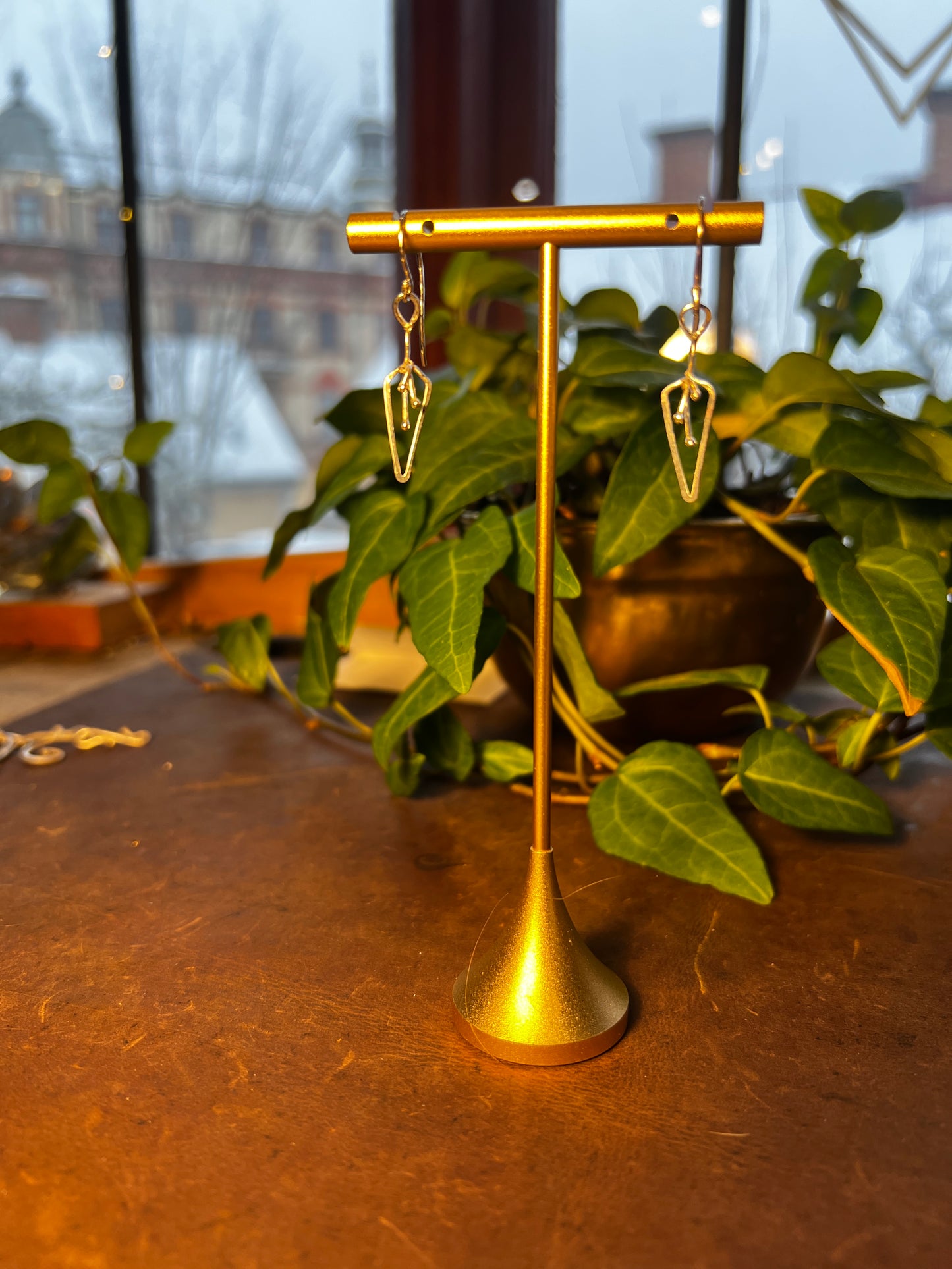 Månadsblommorna Februari Örhängen