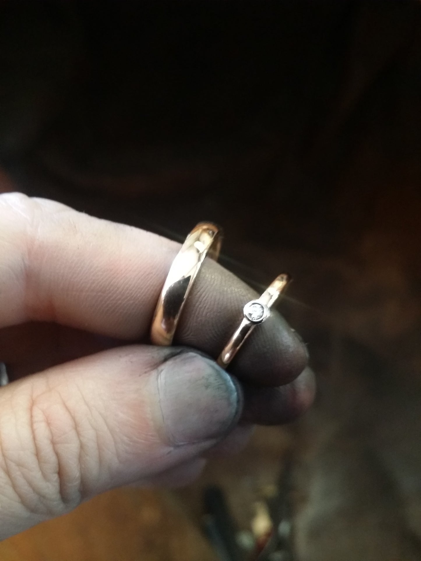 Smid själv era Vigselringar