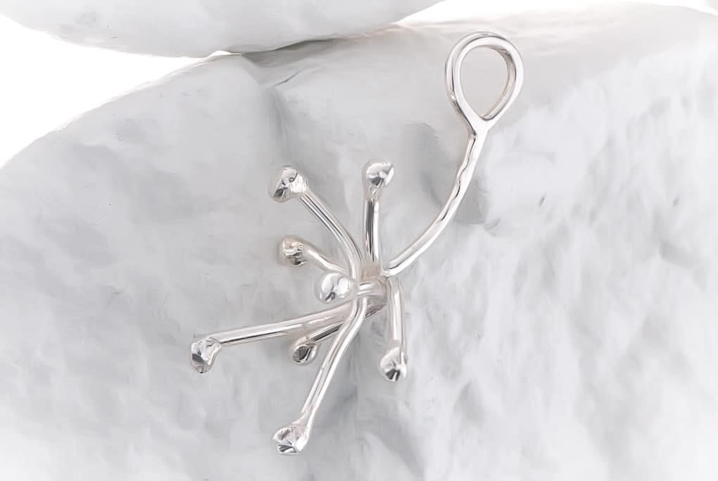 Månadsblomman November Halsband – produktbild 3 av 4