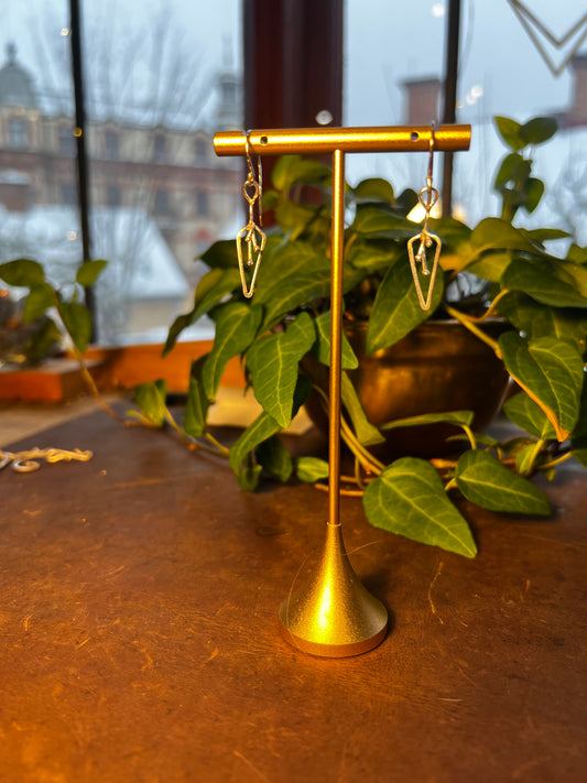 Månadsblommorna Februari Örhängen