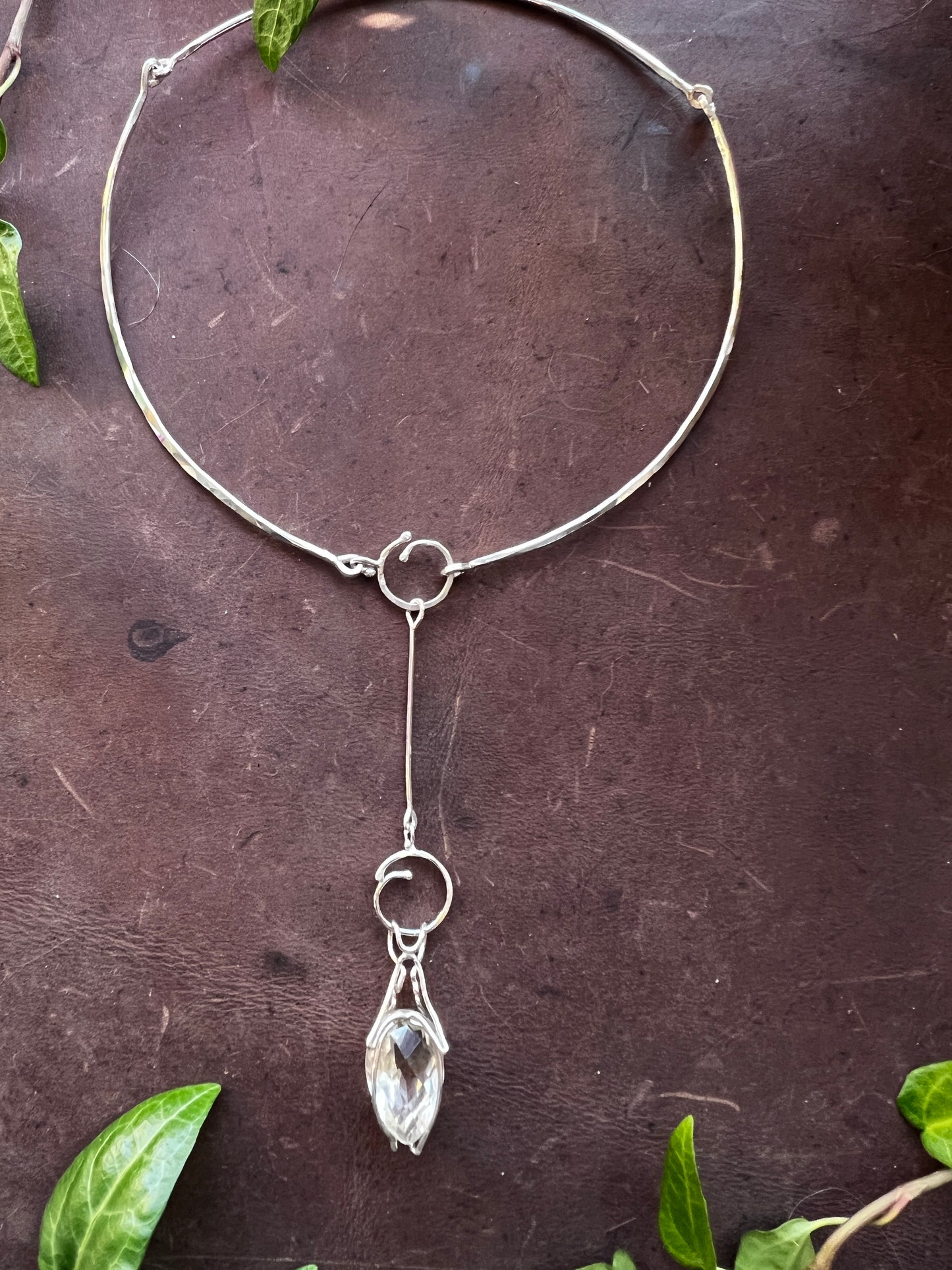 Juvelbagge nr 7 Collié med Citronkvarts och Turmalin