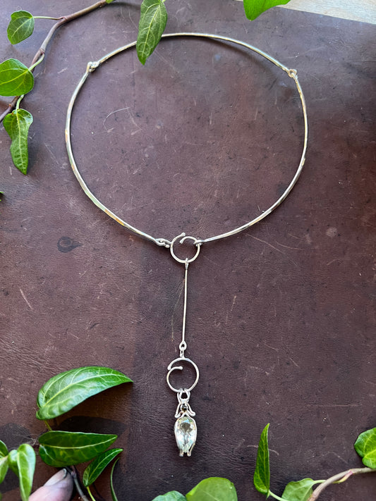 Juvelbagge nr 11 Collié med Citronkvarts och Turmalin