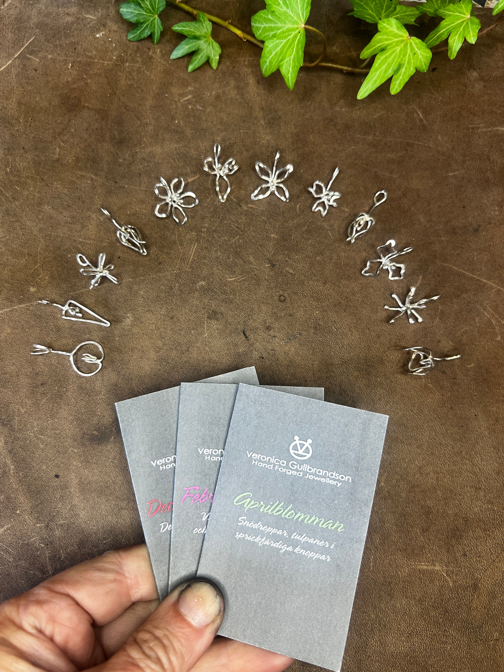 Månadsblommorna samlingsbild